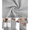 image:imageUOUA Mens Tracksuit 2 Piece Hoodie amp Sweatpants Set Waffle Jacquard Sweatsuit Outfits Casual Jogging SuitsNavy