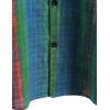image:imageVATPAVE Mens Casual Short Sleeve Button Down Shirts Regular Fit Hawaiian Summer ShirtBlue Green