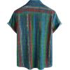 image:imageVATPAVE Mens Casual Short Sleeve Button Down Shirts Regular Fit Hawaiian Summer ShirtBlue Green