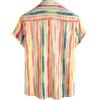 image:imageVATPAVE Mens Casual Short Sleeve Button Down Shirts Regular Fit Hawaiian Summer ShirtBlue Pink