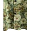 image:imageVATPAVE Mens Casual Short Sleeve Button Down Shirts Regular Fit Hawaiian Summer ShirtBrown Green