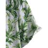 image:imageVATPAVE Mens Casual Short Sleeve Button Down Shirts Regular Fit Hawaiian Summer ShirtGreen Gray