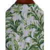 image:imageVATPAVE Mens Casual Short Sleeve Button Down Shirts Regular Fit Hawaiian Summer ShirtGreen Gray