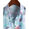 image:imageVATPAVE Mens Casual Short Sleeve Button Down Shirts Regular Fit Hawaiian Summer ShirtLight Blue