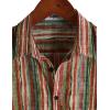 image:imageVATPAVE Mens Casual Short Sleeve Button Down Shirts Regular Fit Hawaiian Summer ShirtOrange Red
