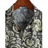 image:imageVATPAVE Mens Casual Short Sleeve Button Down Shirts Regular Fit Hawaiian Summer ShirtPurple Khaki