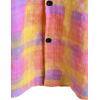image:imageVATPAVE Mens Casual Short Sleeve Button Down Shirts Regular Fit Hawaiian Summer ShirtYellow Purple