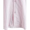 image:imageVATPAVE Mens Cuban Guayabera Shirts Button Down Short Sleeve Shirt Cotton Casual Summer Beach Wedding Shirts with PocketLight Purple