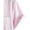 image:imageVATPAVE Mens Cuban Guayabera Shirts Button Down Short Sleeve Shirt Cotton Casual Summer Beach Wedding Shirts with PocketLight Purple