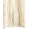 image:imageVATPAVE Mens Cuban Guayabera Shirts Button Down Short Sleeve Shirt Cotton Casual Summer Beach Wedding Shirts with PocketLight Yellow