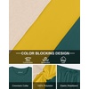 image:imageUOUA Mens 2 Piece Sweatsuits Outfits Short Sleeve Pullover Loungewear amp Joggers Sweatpants Summer Casual Track Suits SetGreenblockyellow