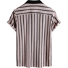 image:imageVATPAVE Mens Casual Button Down Shirt Short Sleeve Summer Shirts Fashion Textured Beach Vacation Shirts for MenPink