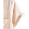 image:imageVATPAVE Mens Chambray Shirt Button Down Short Sleeve Shirt Beach Summer Casual Shirts with Two PocketsBeige