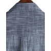 image:imageVATPAVE Mens Chambray Shirt Button Down Short Sleeve Shirt Beach Summer Casual Shirts with Two PocketsBlack