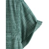 image:imageVATPAVE Mens Chambray Shirt Button Down Short Sleeve Shirt Beach Summer Casual Shirts with Two PocketsDark Green