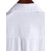 image:imageVATPAVE Mens Chambray Shirt Button Down Short Sleeve Shirt Beach Summer Casual Shirts with Two PocketsWhite