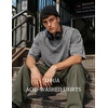 image:imageUOUA Mens Graphic Tees Vintage Oversized TShirts Casual Acid Wash Cotton Streetwear S2XLBlackgreyrosebeige