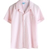 image:imageVATPAVE Boys Button Down Shirt Short Sleeve Casual Hawaiian Shirt Cuban Collar Summer Beach Shirts with PocketPink
