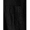 image:imageVATPAVE Boys Button Down Shirt Short Sleeve Casual Hawaiian Shirt Cuban Collar Summer Beach Shirts with PocketPure Black