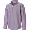 image:imageVATPAVE Boys Dress Shirts Long Sleeve Button Down Shirts Formal Uniform Solid Oxford ShirtDark Red