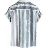 image:imageVATPAVE Boys Striped Button Down Shirt Short Sleeve Hawaiian Shirt Casual Summer Beach ShirtsBluegrey