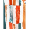 image:imageVATPAVE Boys Striped Button Down Shirt Short Sleeve Hawaiian Shirt Casual Summer Beach ShirtsOrange