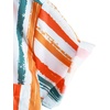 image:imageVATPAVE Boys Striped Button Down Shirt Short Sleeve Hawaiian Shirt Casual Summer Beach ShirtsOrange