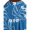 image:imageVATPAVE Mens Front Pocket Hawaiian Shirts Casual Floral Shirts Short Sleeve Button Down Beach Tropical ShirtsDarkblue