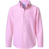 image:imageVATPAVE Boys Dress Shirts Long Sleeve Button Down Shirts Formal Uniform Solid Oxford ShirtPink